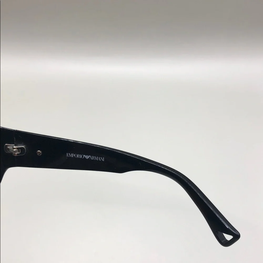 Emporio Armani EA 9332/S Black Y2K Sunglasses Shield Style UNISEX Italy.